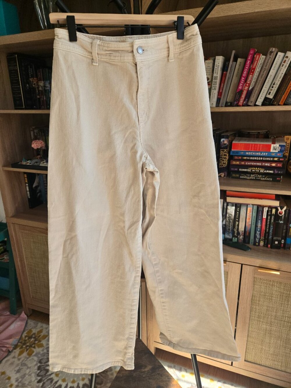 Universal Thread Sailor Wide Leg High Rise Cream/ivory Jeans Size 6 - Picture 2 of 12